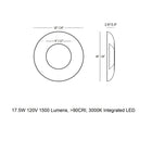 Ramen Wall/Ceiling Light