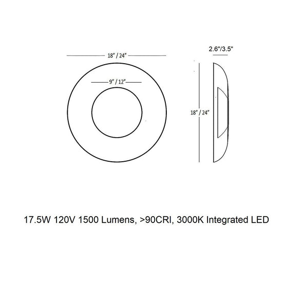 Ramen Wall/Ceiling Light
