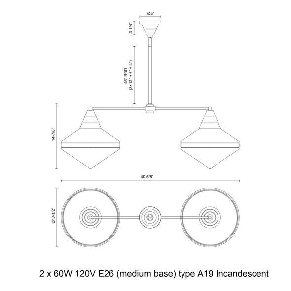Willard Linear Pendant Light