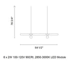 Cipher Horizontal Pendant Light