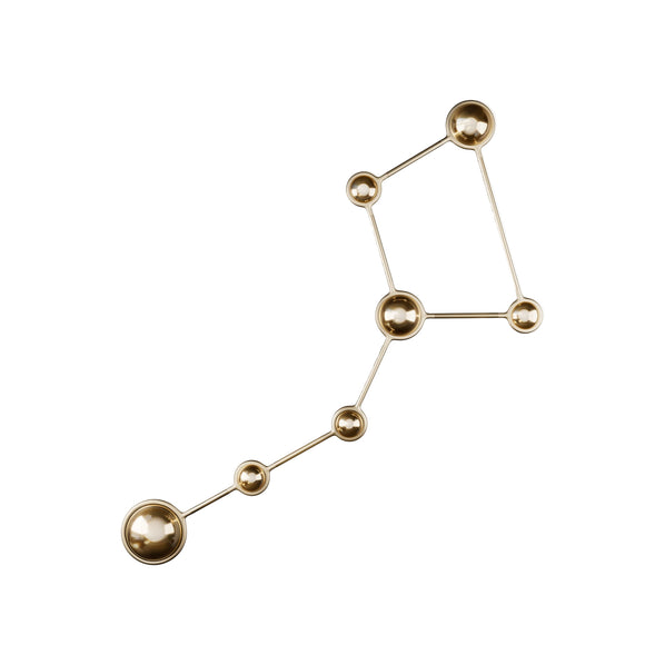 Constellation Ursa Minor Semi Flush Mount