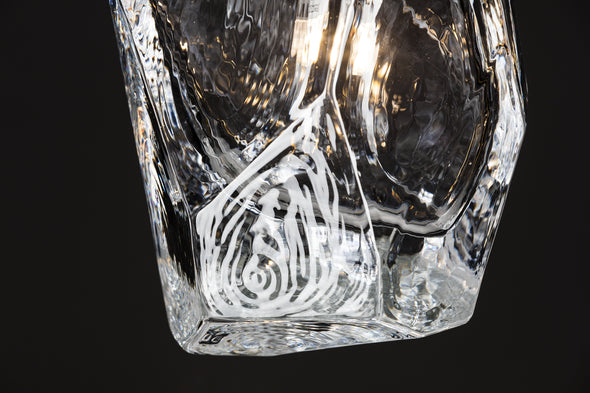 Crystal Rock 3-Light Cluster Pendant Light