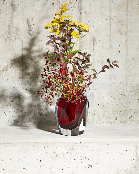 Crystal Rock Vase