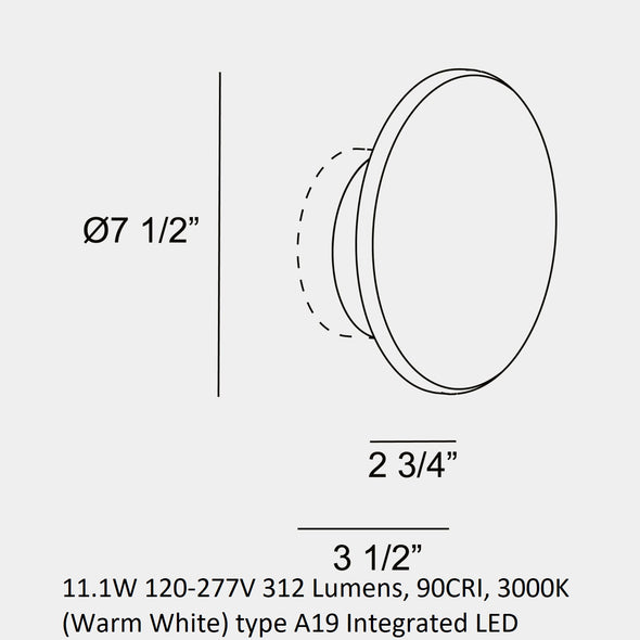 Moal Outdoor Wall Sconce