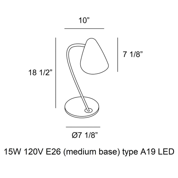 Organic Table Lamp