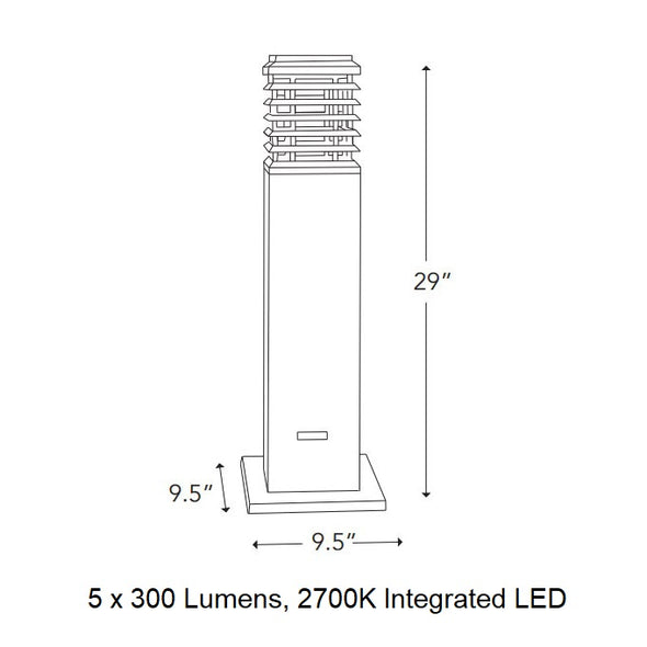 Tekura Solar Outdoor LED Pathway Light