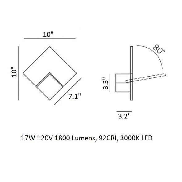 Puzzle Twist Wall Light