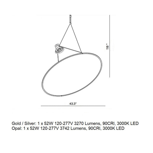 Amisol Pendant Light