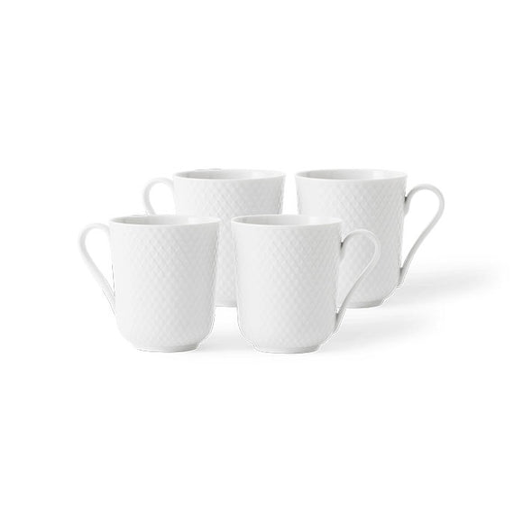 Rhombe Mug with Handle (Set of 4)