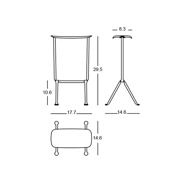 Officina Outdoor Barstool