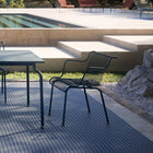 South Outdoor Square Steel Dining Table