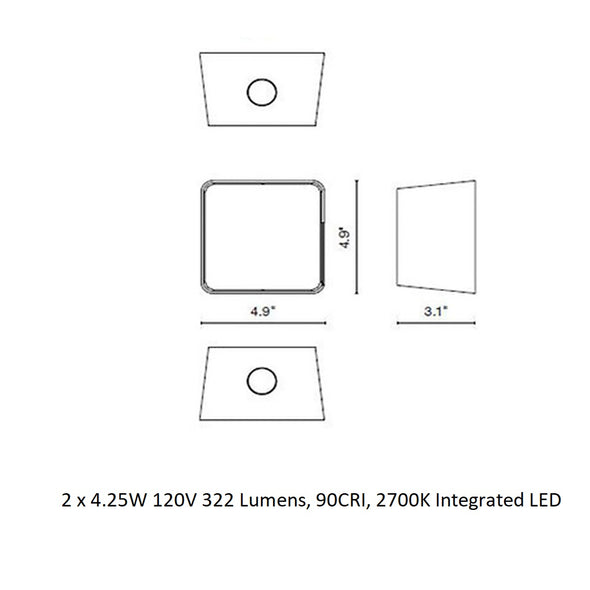 Lab Outdoor Wall Sconce