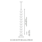 Legato Single String LED Pendant Light