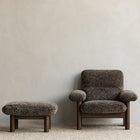 Brasilia Sheepskin Lounge Chair