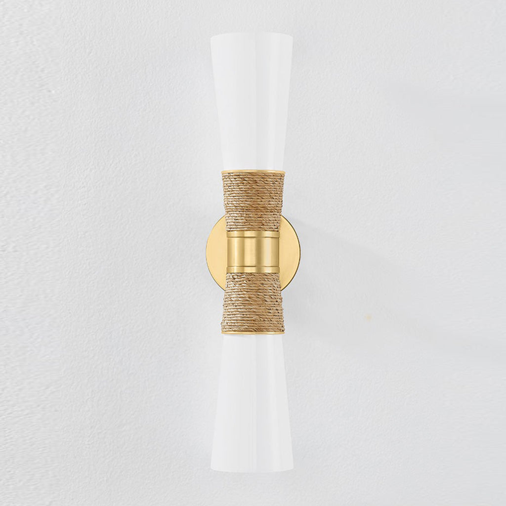 Mitzi by Hudson Valley Mica Wall Sconce - 2Modern