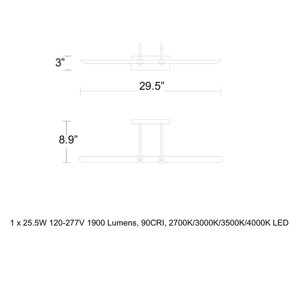 Ansel LED Wall Sconce