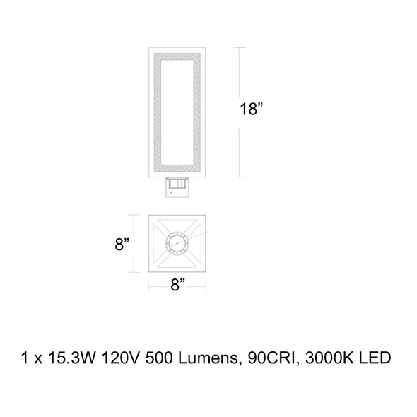 Cambridge LED Outdoor Post Light