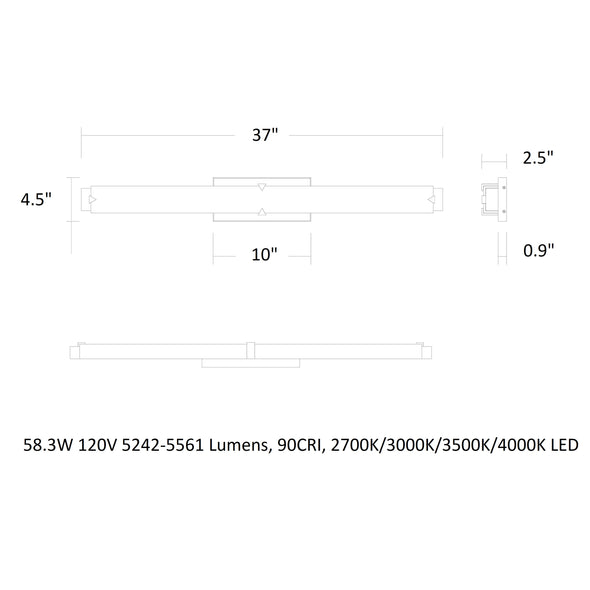 Carlisle LED Bath & Vanity Wall Light