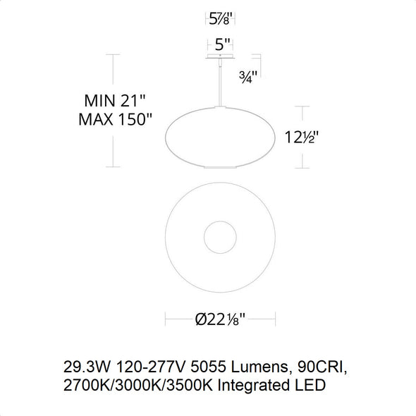 Illusion LED Pendant Light