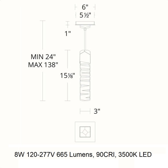Juliet Mini LED Pendant Light