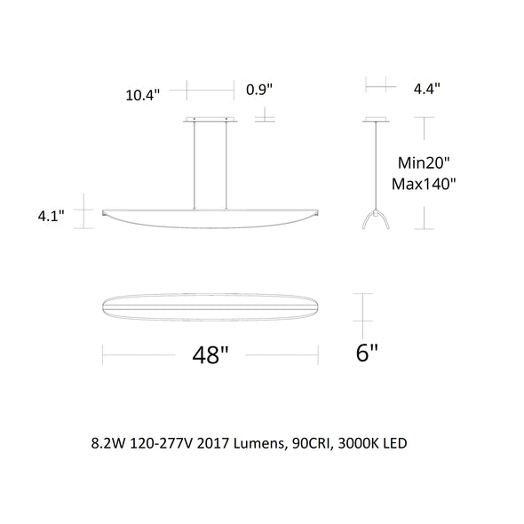 Kierfer LED Pendant Light