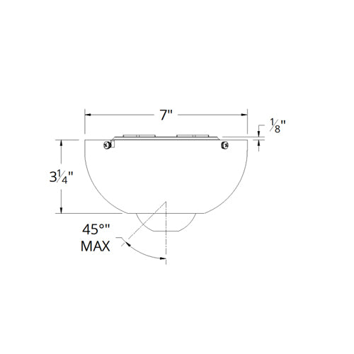 Fan Slope Ceiling Kit