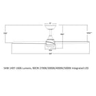 Pisces Indoor/Outdoor Smart Ceiling Fan