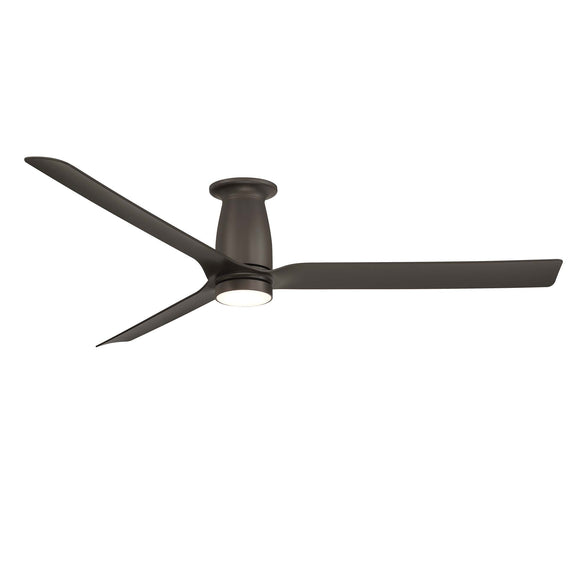 Smooth Indoor/Outdoor Flush Mount Ceiling Fan