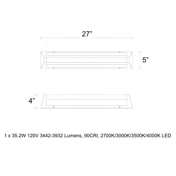 Swale LED Bath & Vanity Wall Light