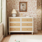 Marin with Cane 6 Drawer Dresser