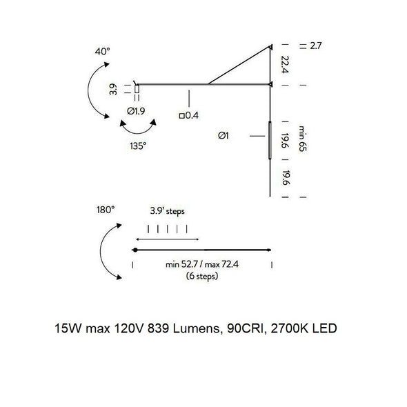 Swan LED Wall Sconce