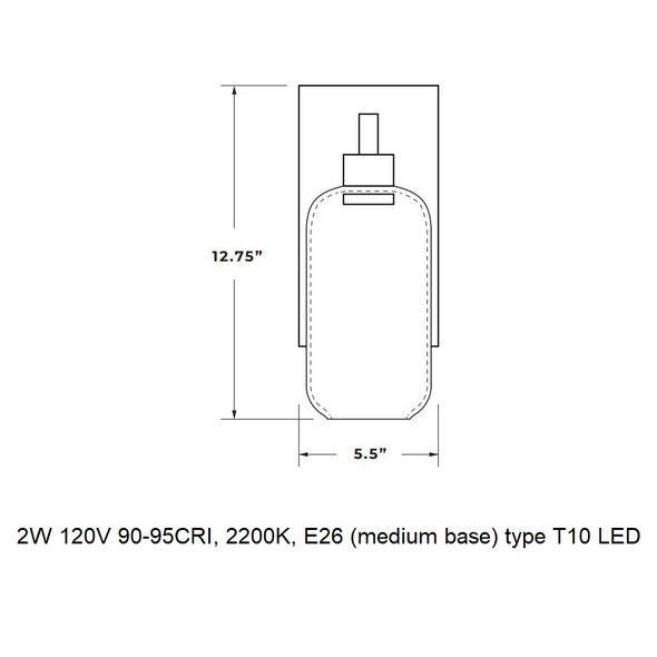Helio LED Wall Sconce