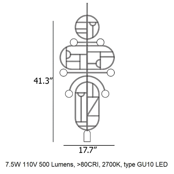 Wooden Dots S19 Pendant Light