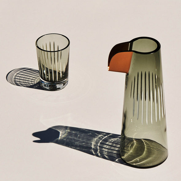 Parrot Carafe and Tumbler Gift Set