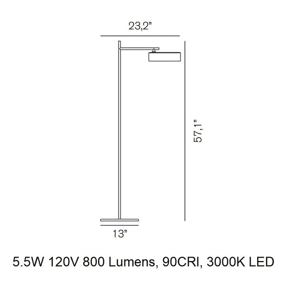 Berlin Outdoor Floor Lamp