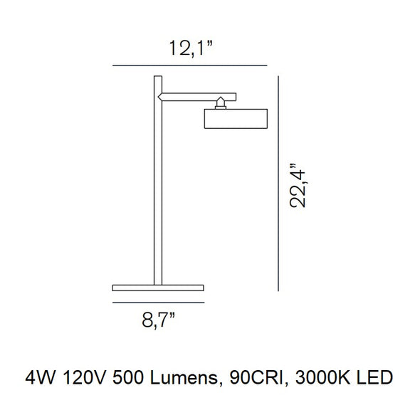 Berlin Outdoor Table Lamp