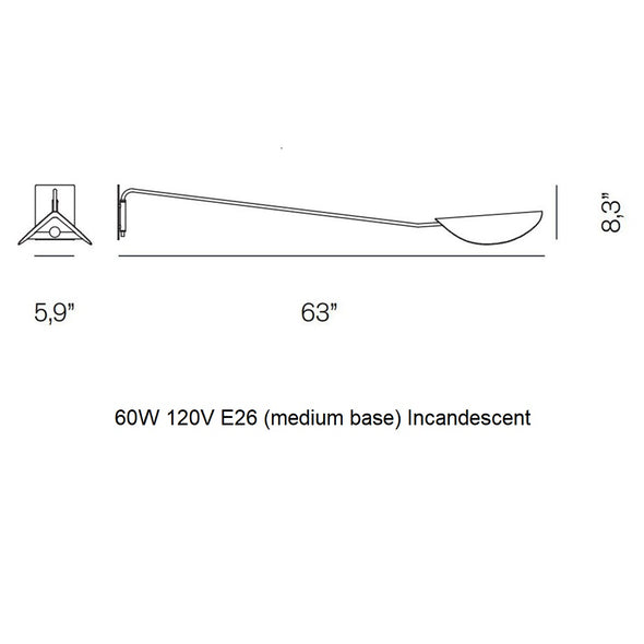 Plume Wall Light