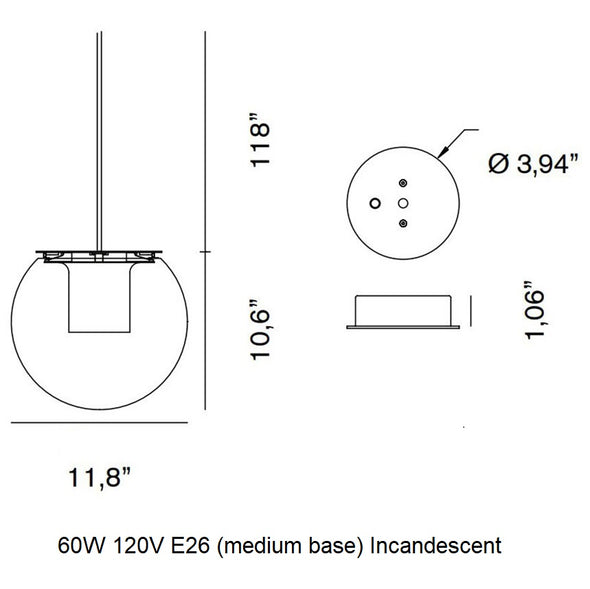 The Globe Pendant Light