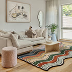 Wavy Jewel Rug
