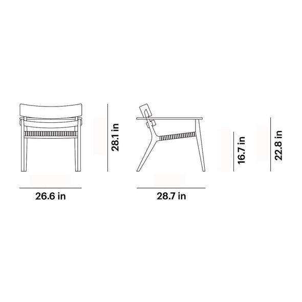 Paralel Club Lounge Chair