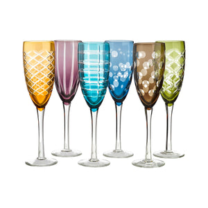 Cuttings Champagne Glass (Set of 6)