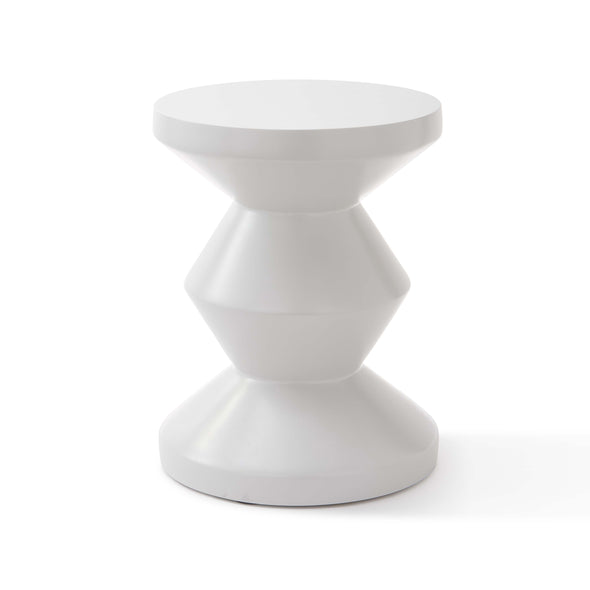 Zig Zag Outdoor Stool/Side Table