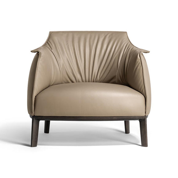 Archibald Armchair with Wood Legs