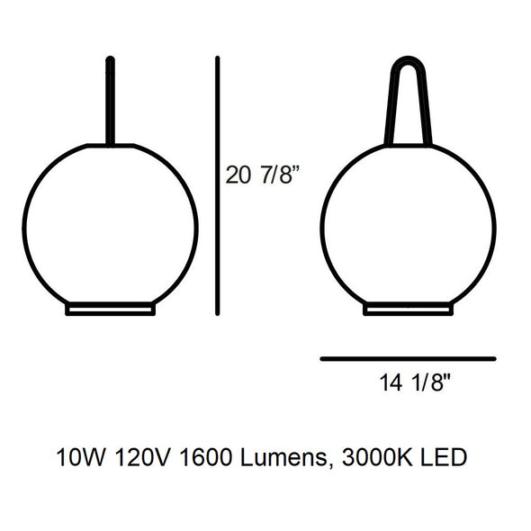Capitan Da Mar LED Table Lamp