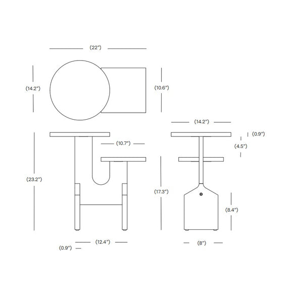 Little Fella Double Side Table