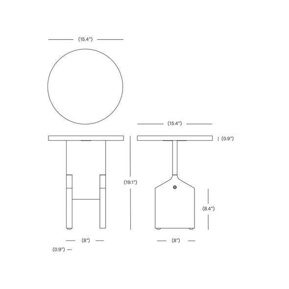 Little Fella Round Side Table