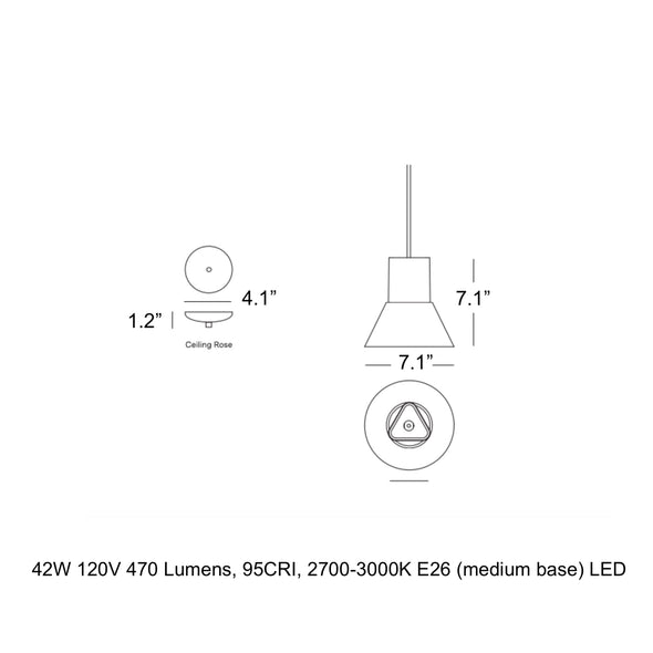 Vent Pendant Light