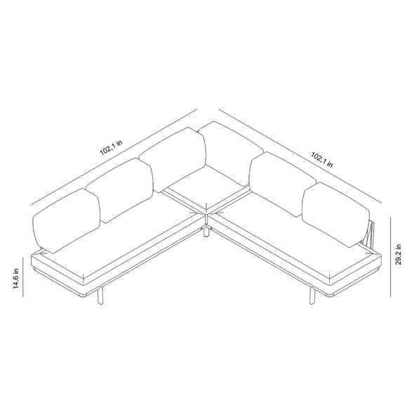 Anthea System A Sofa