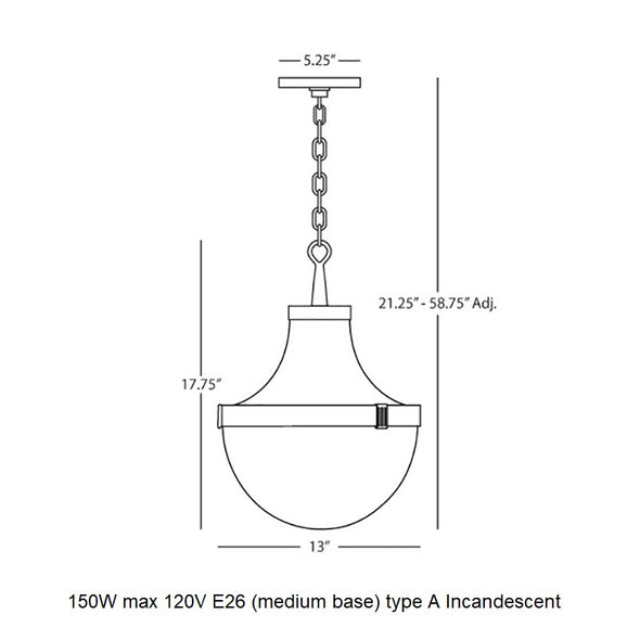 Brighton Pendant Light