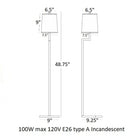 Doughnut C Floor Lamp